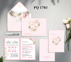 Thiệp Cưới PQ 1703